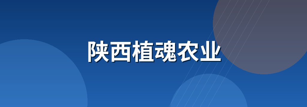 陕西植魂农业 商铺横幅